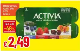Galassia Danone activia yogurt vari gusti offerta