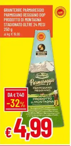 Galassia Granterre parmareggio parmigiano reggiano dop prodotto di montagna stagionato oltre 24 mesi offerta