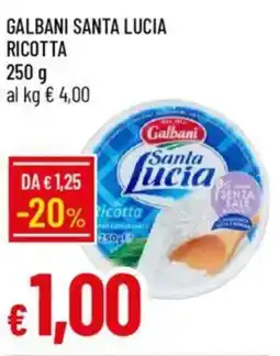 Galassia Galbani santa lucia ricotta offerta