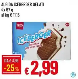 Galassia Algida iceberger gelati offerta