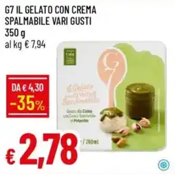 Galassia G7 il gelato con crema spalmabile vari gusti offerta