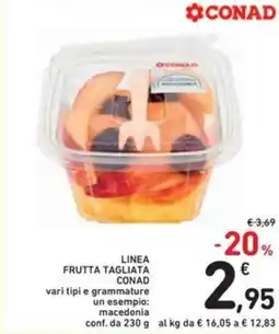 Spazio Conad Linea frutta tagliata CONAD offerta