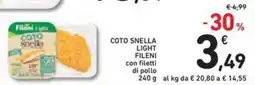 Spazio Conad Coto snella light FILENI offerta