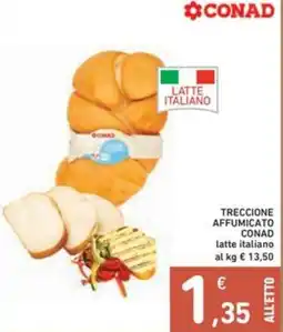 Spazio Conad Treccione affumicato CONAD latte italiano offerta