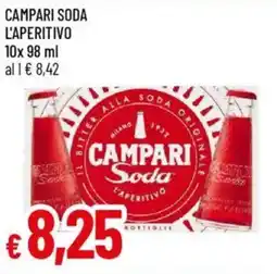 Galassia Campari soda l'aperitivo offerta