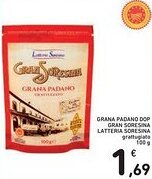 Spazio Conad Grana padano dop Gran Soresina latteria soresina grattugiato offerta