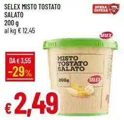 Galassia Selex misto tostato salato offerta