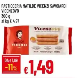 Galassia Pasticceria matilde vicenzi savoiardi vicenzovo offerta
