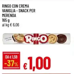 Galassia Ringo con crema vaniglia - snack per merenda offerta