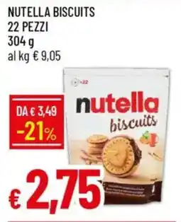 Galassia Nutella biscuits offerta