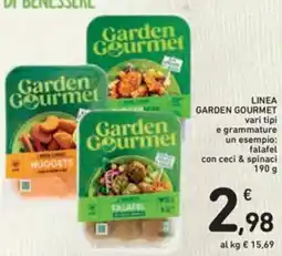Spazio Conad Linea garden gourmet vari tipi offerta
