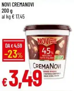 Galassia Novi cremanovi offerta