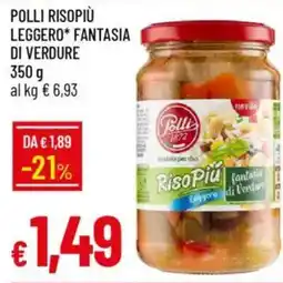 Galassia Polli risopiù leggero fantasia di verdure offerta