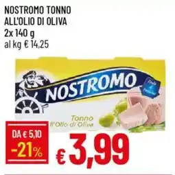 Galassia Nostromo tonno all'olio di oliva offerta