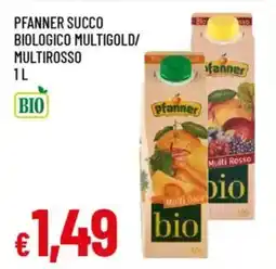 Galassia Pfanner succo biologico multigold/ multirosso offerta