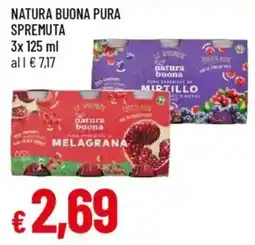 Galassia Natura buona pura spremuta offerta