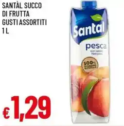 Galassia Santal succo di frutta gusti assortiti offerta