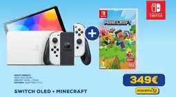 Euronics SWITCH OLED + MINECRAFT offerta