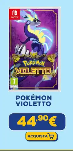Euronics Pokémon violetto offerta
