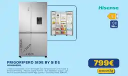 Euronics Hisense FRIGORIFERO SIDE BY SIDE MS91668DIE offerta