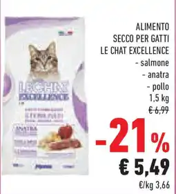 Conad Superstore Alimento secco per gatti le chat excellence offerta