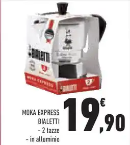Conad Superstore Moka express BIALETTI offerta