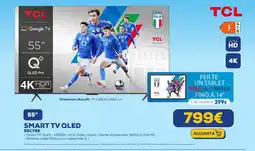 Euronics TCL SMART TV QLED 55C79K offerta