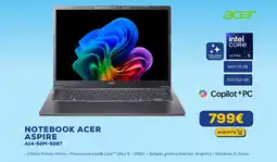 Euronics NOTEBOOK ACER ASPIRE A14-52M-5067 offerta
