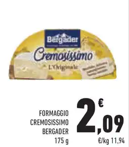 Conad Superstore Formaggio cremosissimo BERGADER offerta