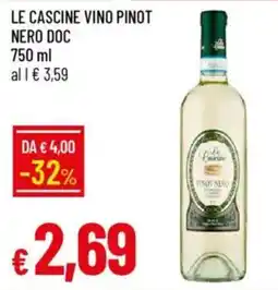 Galassia Le cascine vino pinot nero doc offerta