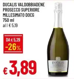 Galassia Ducalis valdobbiadene prosecco superiore millesimato docg offerta