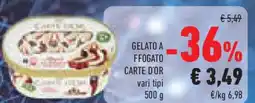 Conad Superstore Gelato a ffogato CARTE D'OR offerta