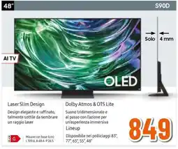 Expert SAMSUNG 48" OLED S90D offerta