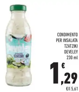 Conad Superstore Condimento per insalata tzatziki DEVELEY offerta
