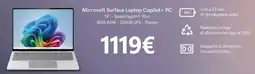 Euronics Microsoft Surface Laptop Copilot+ PC offerta