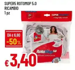 Galassia Super5 rotomop 5.0 ricambio offerta