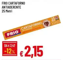 Galassia Frio cartaforno antiaderente offerta