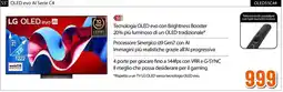 Expert LG 55" OLED evo Al Serie C4 OLED55C44 offerta