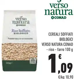 Conad Superstore Cereali soffiati biologici verso natura CONAD offerta