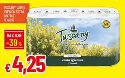 Galassia Tuscany carta igienica extra soffice offerta