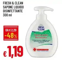 Galassia Fresh & clean sapone liquido disinfettante offerta