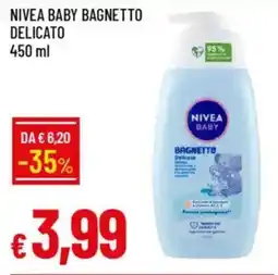 Galassia Nivea baby bagnetto delicato offerta
