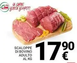 Supermercati Gulliver Scaloppe di bovino adulto al kg offerta