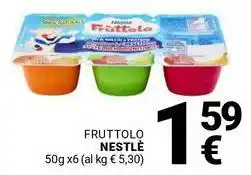 Supermercati Gulliver Fruttolo NESTLÉ offerta