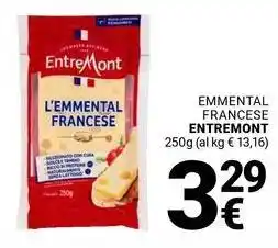 Supermercati Gulliver Emmental francese ENTREMONT offerta