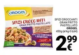 Supermercati Gulliver Sfizi croccanti gran fritto pastellato OROGEL offerta