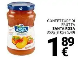 Supermercati Gulliver Confetture di frutta SANTA ROSA offerta