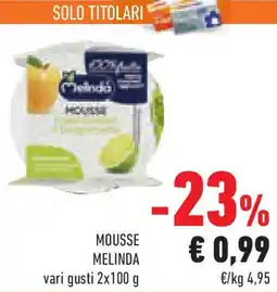 Conad Superstore Mousse MELINDA offerta