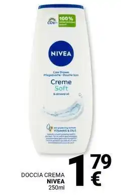 Supermercati Gulliver Doccia crema NIVEA offerta