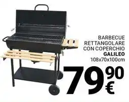 Supermercati Gulliver Barbecue rettangolare con coperchio GALILEO offerta
